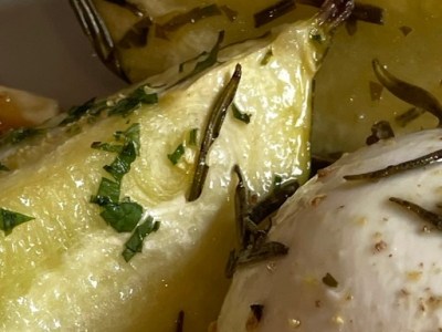 Burrata with Zucchini